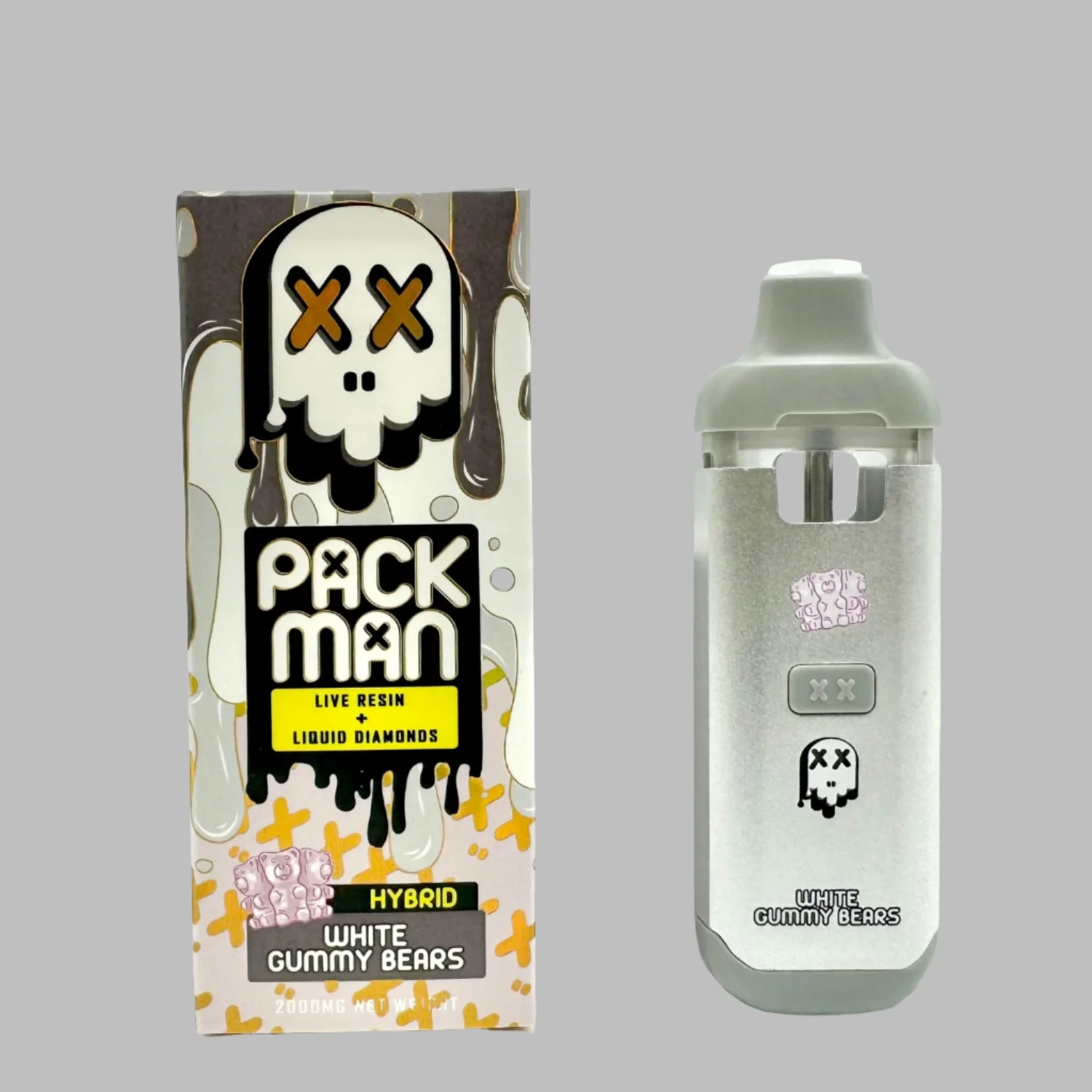 Buy PackMan “White Gummy Bears” (2G) in Dubai